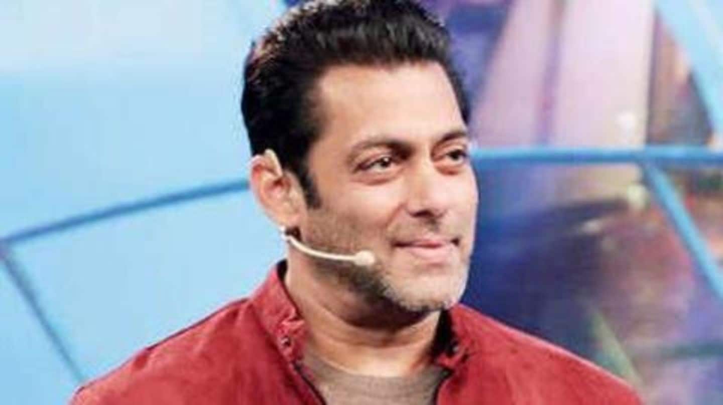 Salman is handling 'creative backdrop' of the show Salman is handling 'creative backdrop' of the show