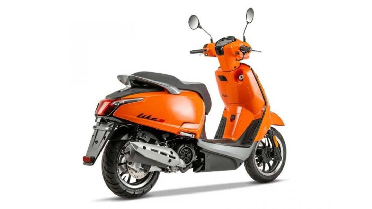 It has twin rear shock absorbers It has twin rear shock absorbers