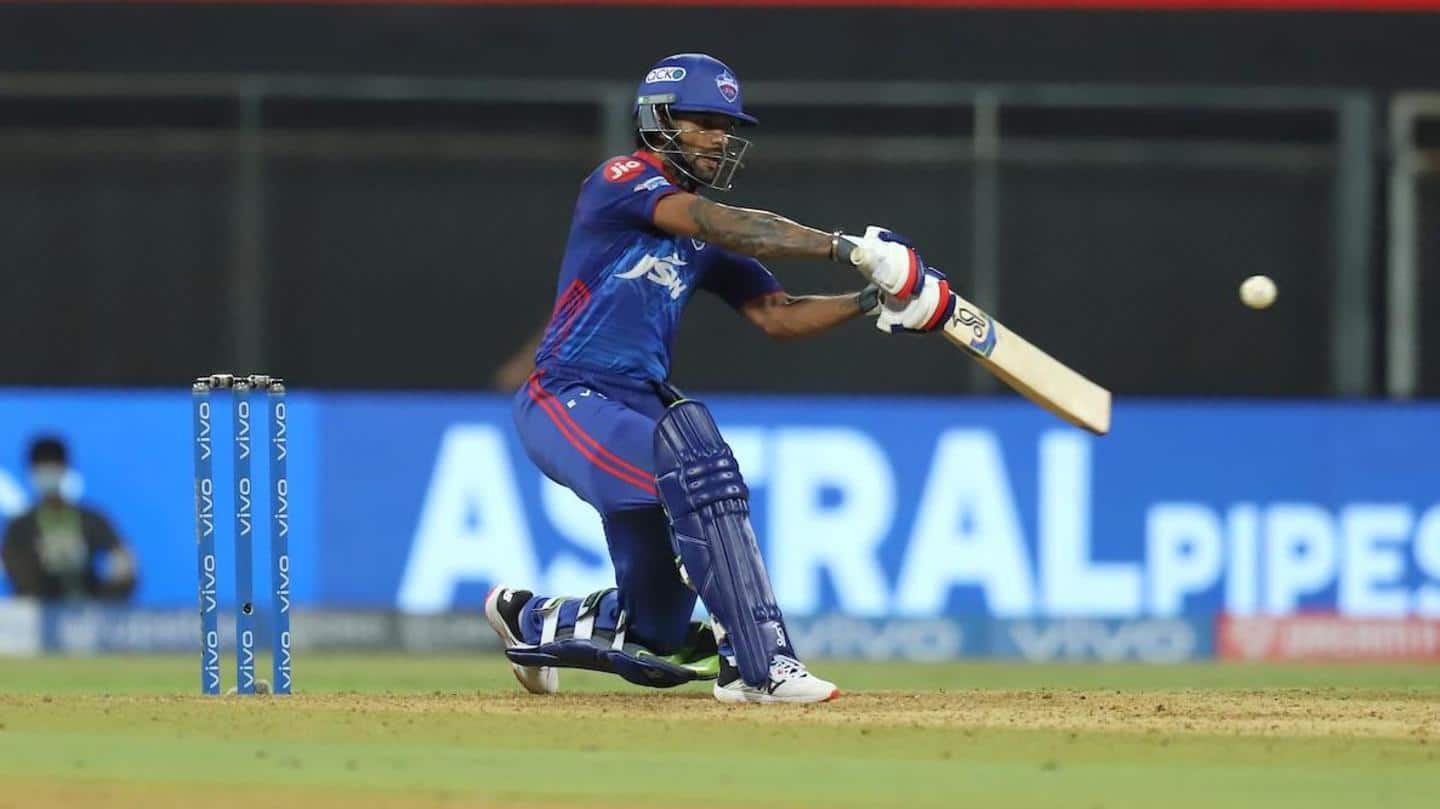 Dhawan has scored the most runs in IPL 2021 Dhawan has scored the most runs in IPL 2021