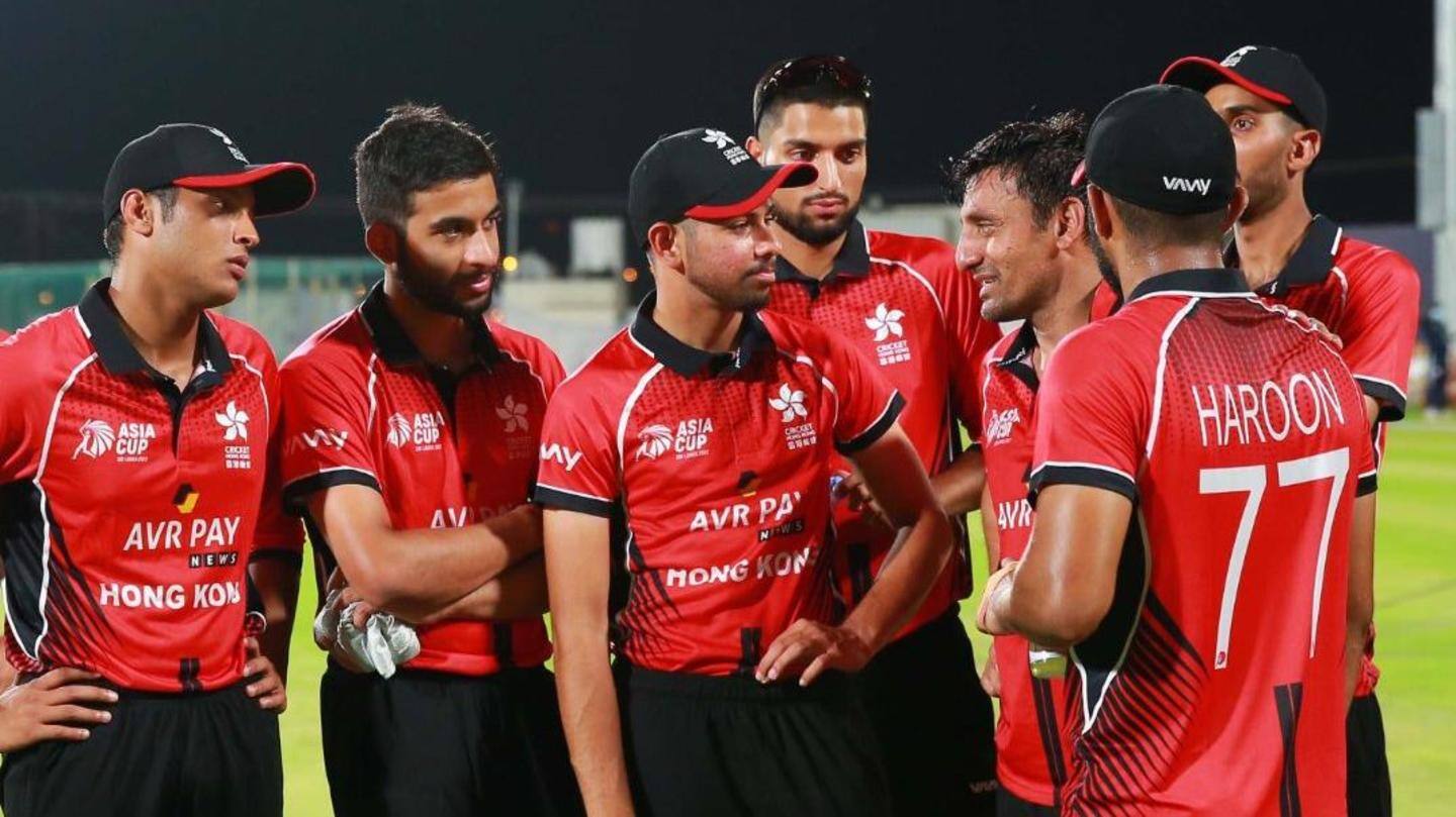 Hong Kong qualify for Asia Cup; will face India, Pakistan