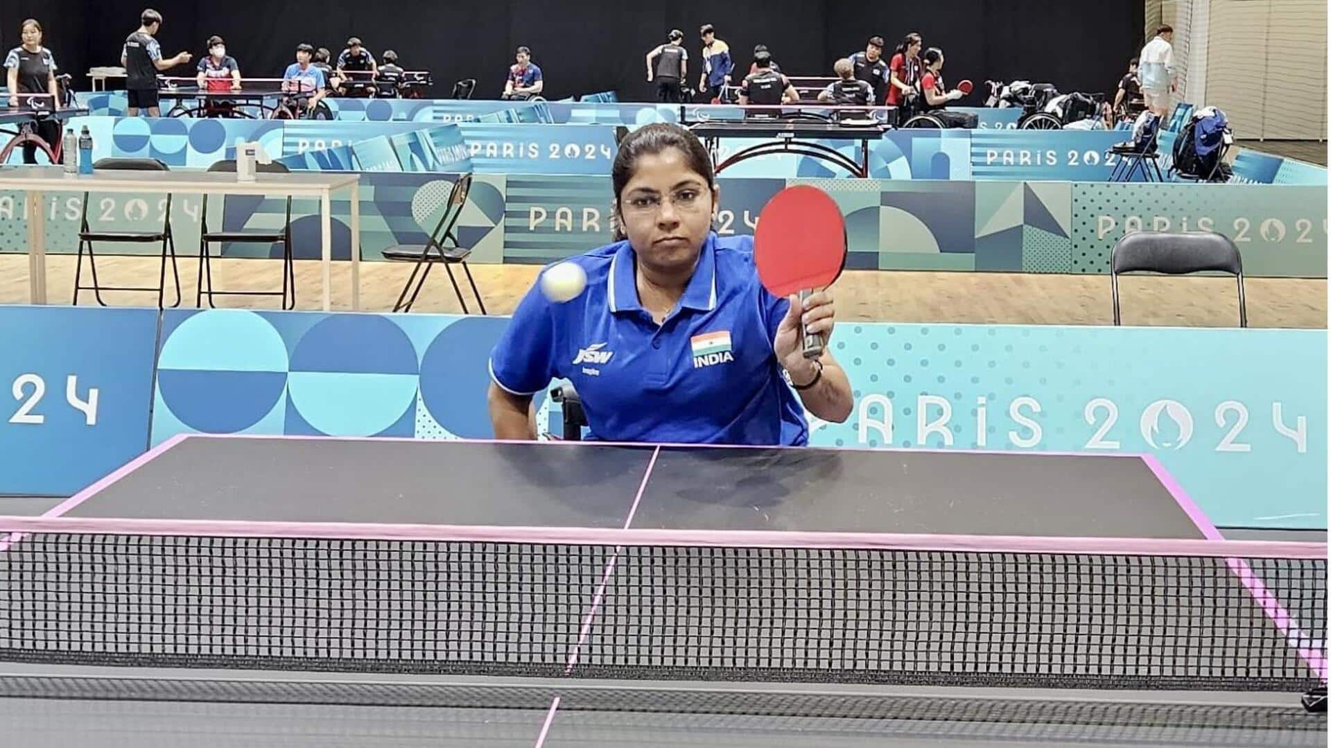 Bhavinaben Patel's Paralympics journey ends in quarter-finals