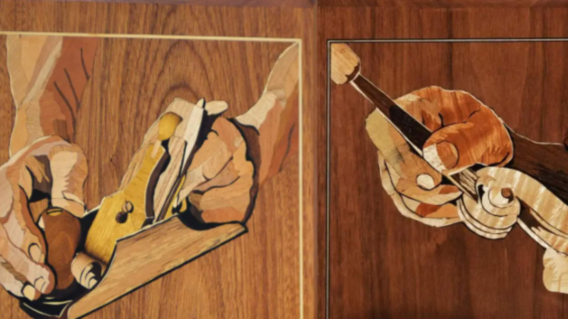 Celebrating famous marquetry artists and their incredible work