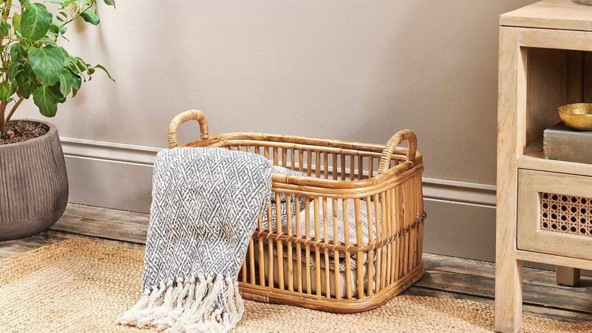 Decor 101: Upgrade your space with rattan baskets Decor 101: Upgrade your space with rattan baskets