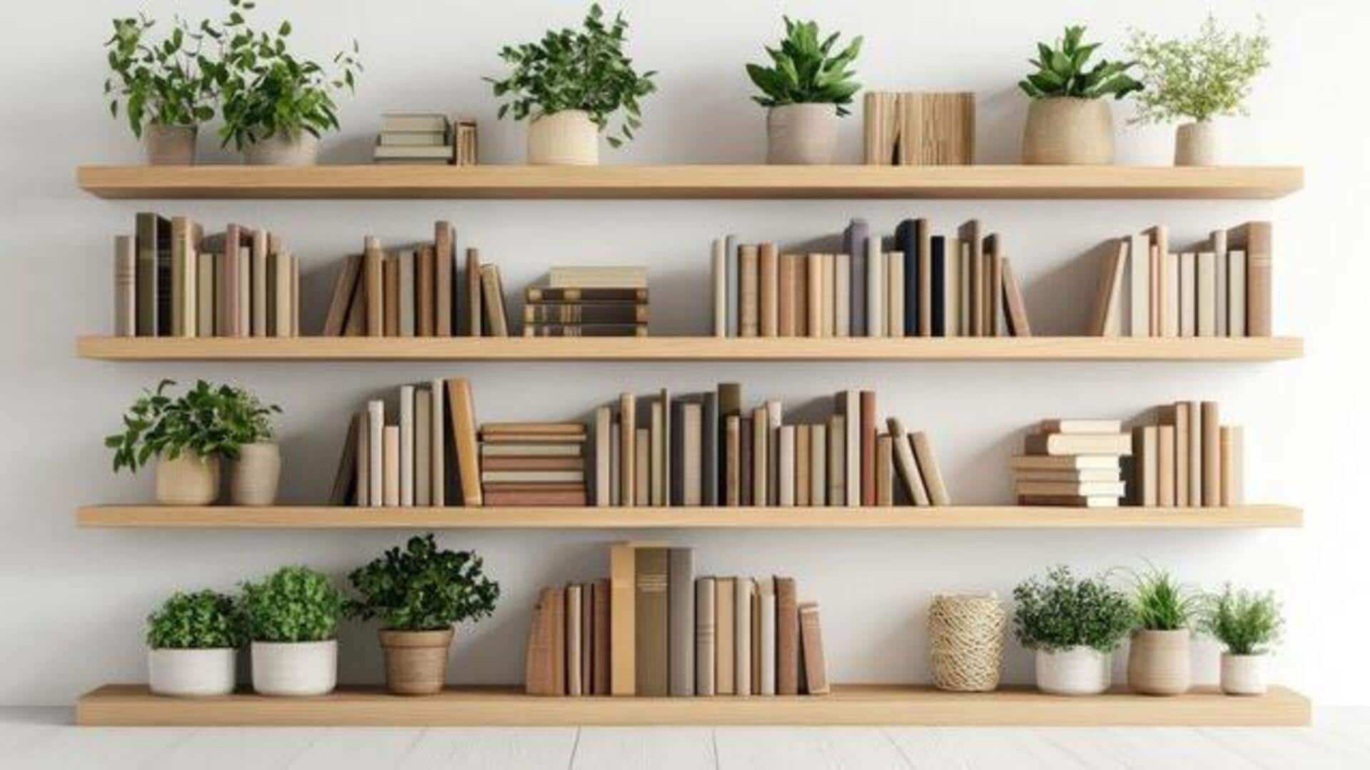 5 trailing plants to decorate your bookshelf