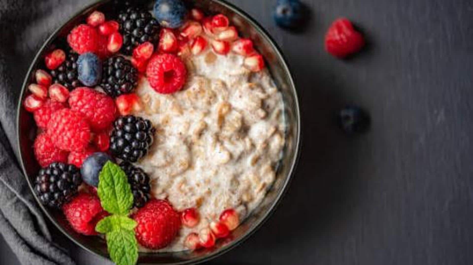 5 breakfast ideas with cinnamon and cranberries 