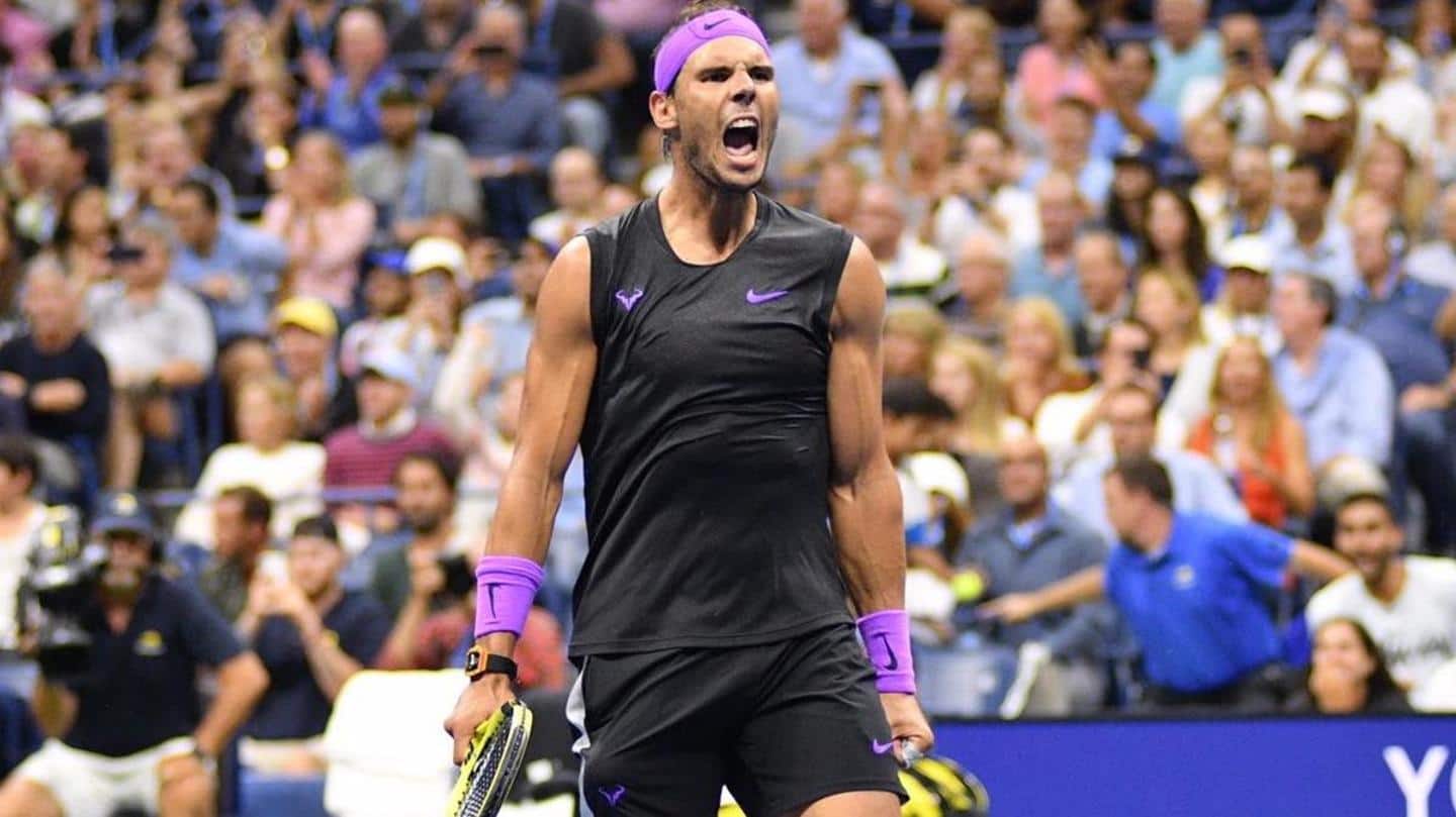 How has Spain's Rafael Nadal fared at the US Open?