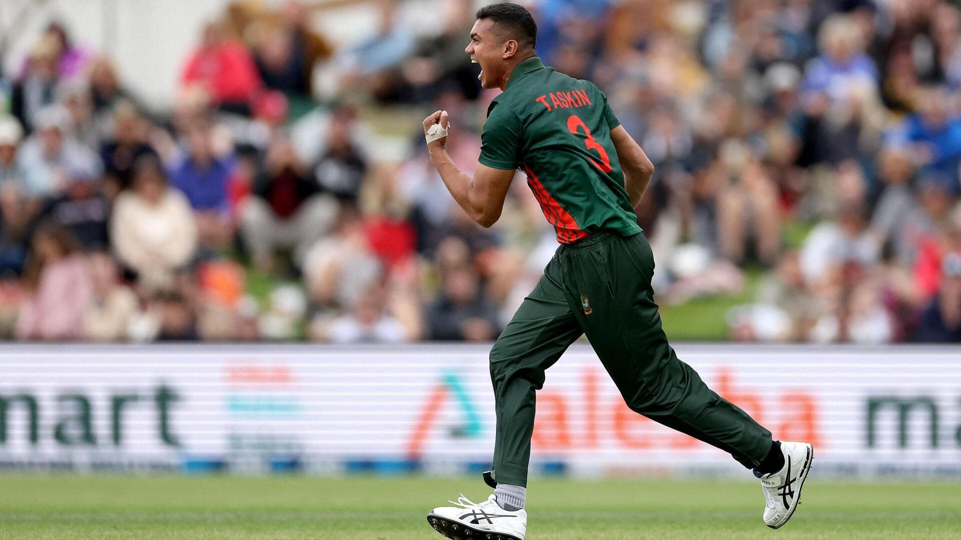 Bangladesh's Taskin Ahmed completes 100 T20I wickets: Decoding his stats