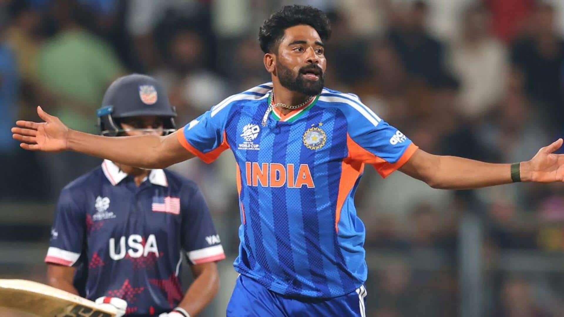 T20 World Cup: India face Mohammed Siraj injury scare
