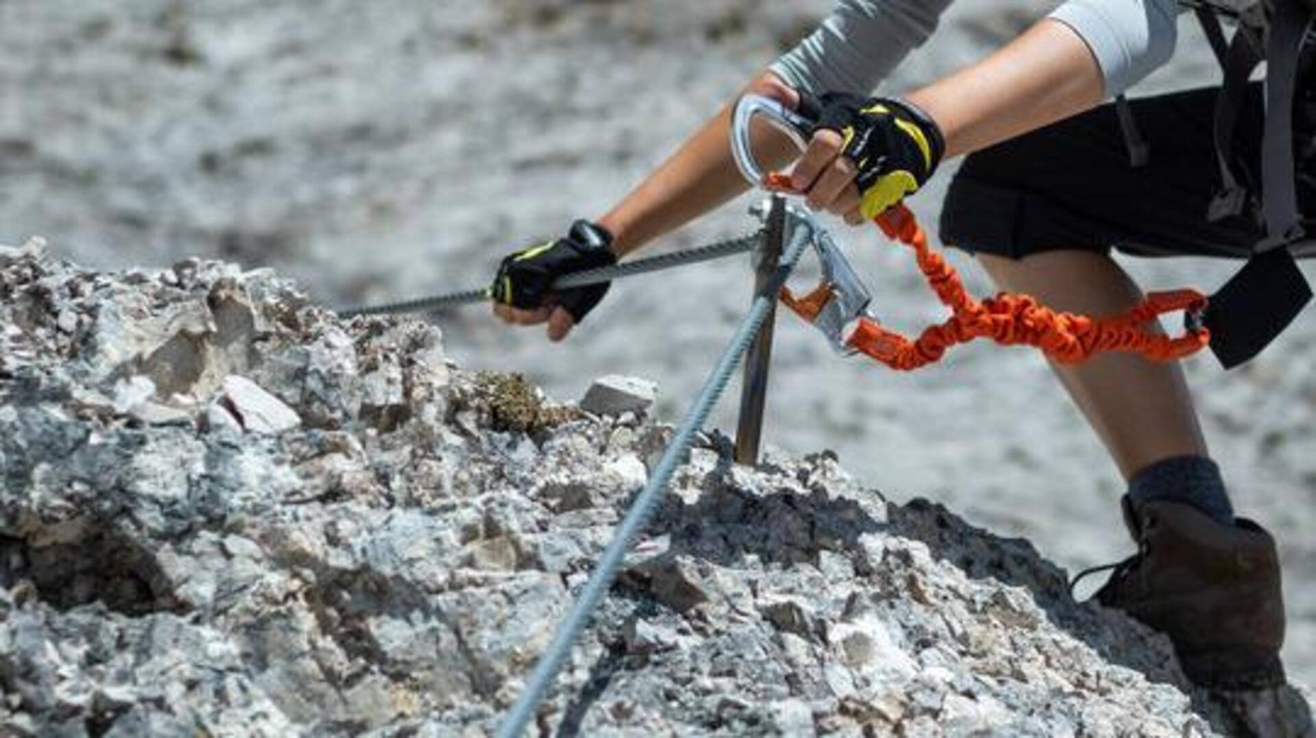 What are via ferrata routes?