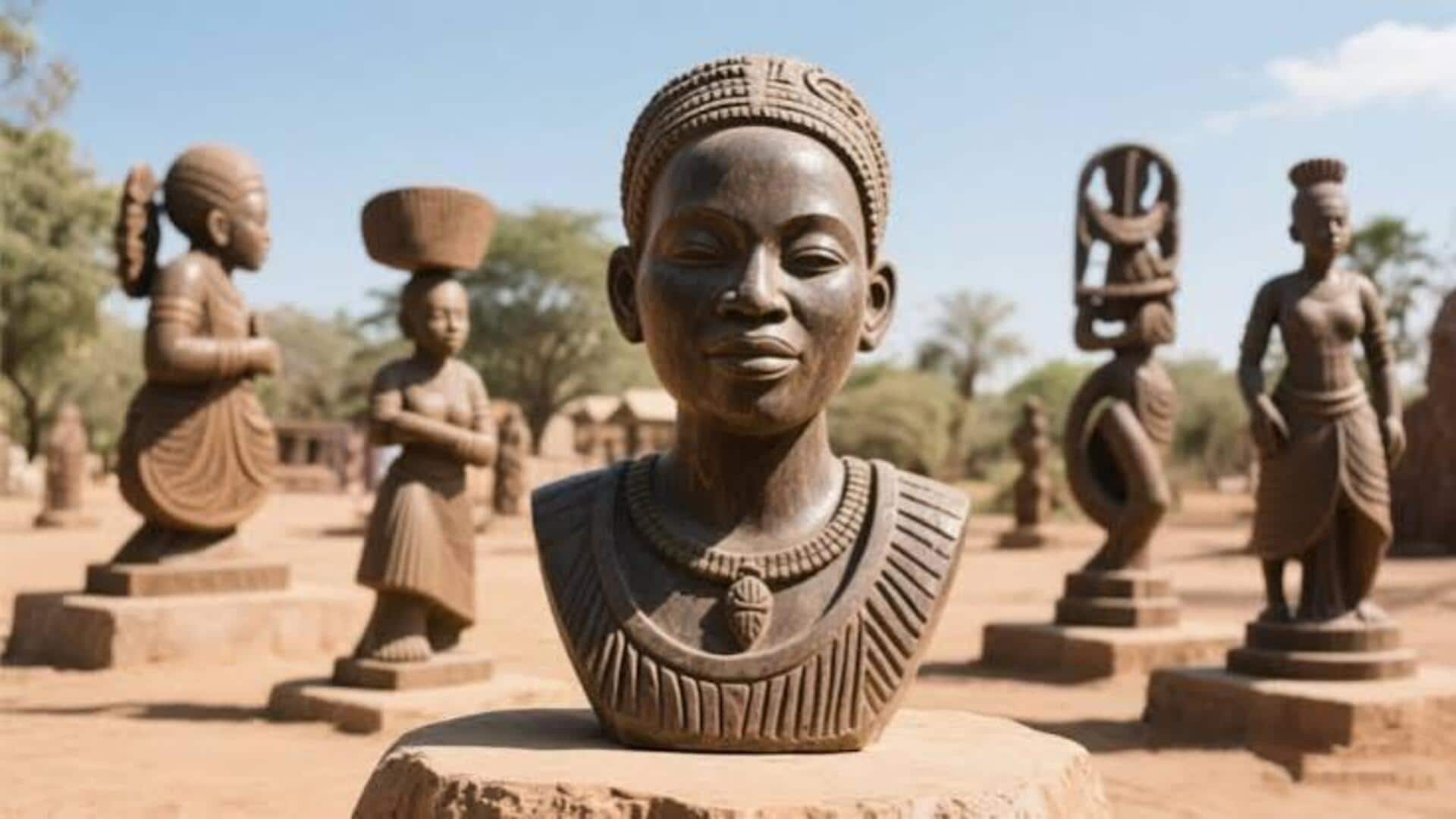 How artists are reinventing traditional stone sculptures 
