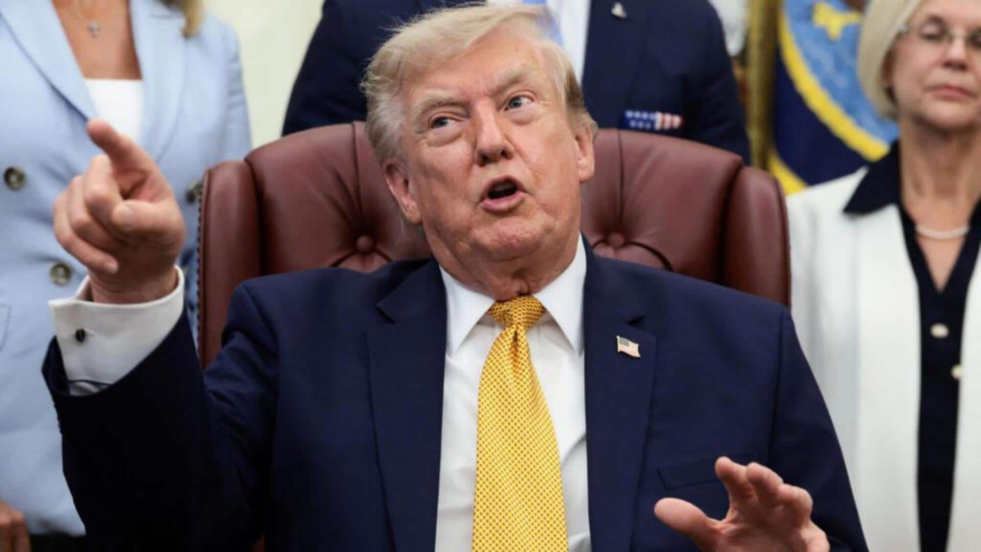 Trump threatens to bomb Oman if it 'gets in way' 