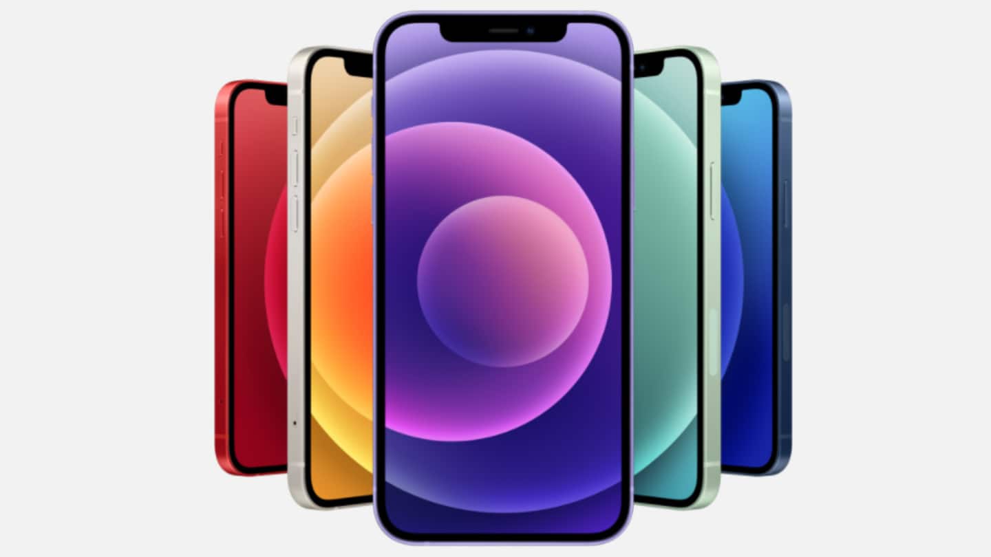 The iPhone 12 sports an XDR OLED display The iPhone 12 sports an XDR OLED display
