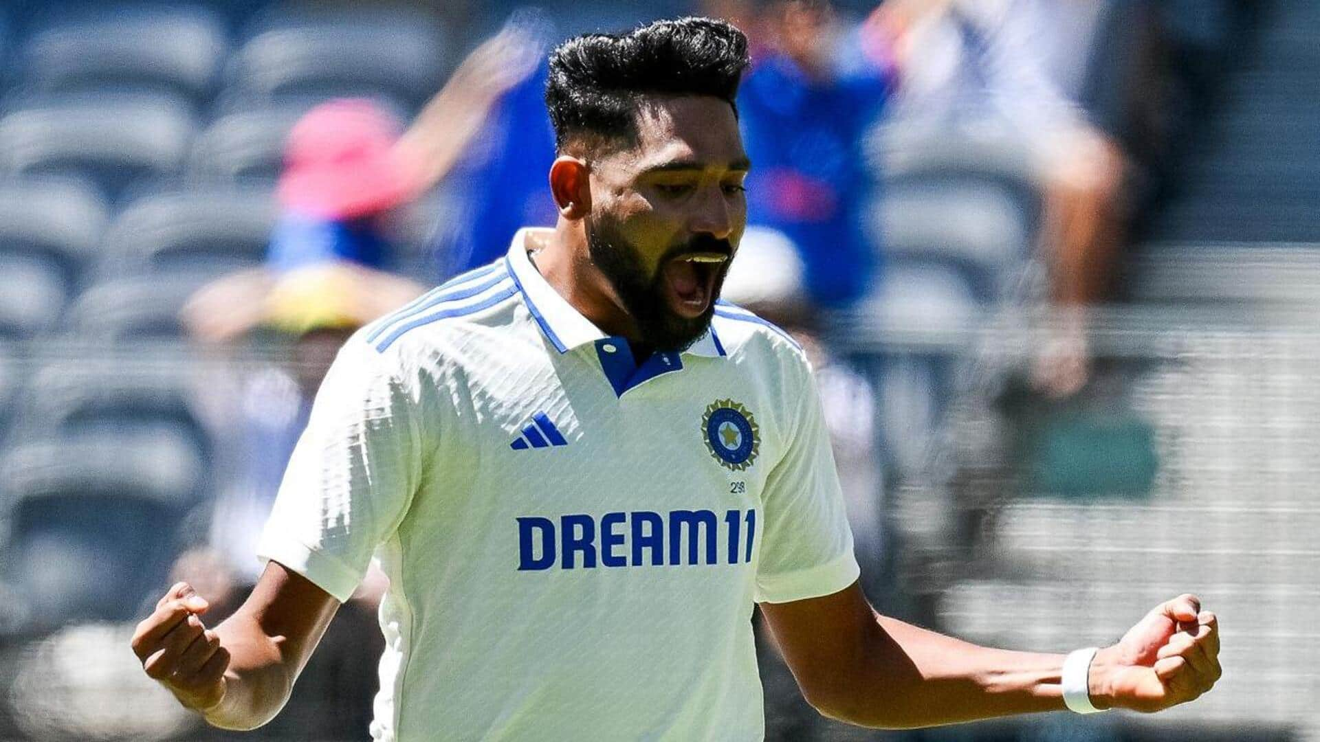 Mohammed Siraj powers India to historic win in Perth Test 