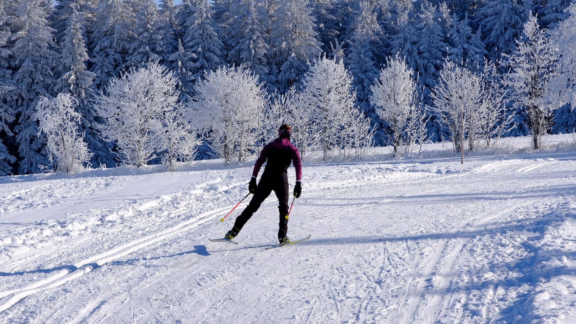 Cross-country skiing: A snowy workout for your whole body