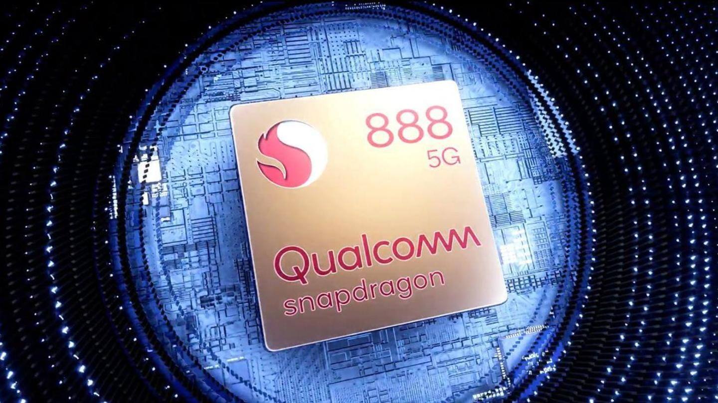 A Snapdragon 888 chip powers the device A Snapdragon 888 chip powers the device