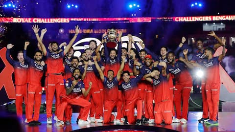 Year-ender: Here's how RCB ended their IPL trophy drought 