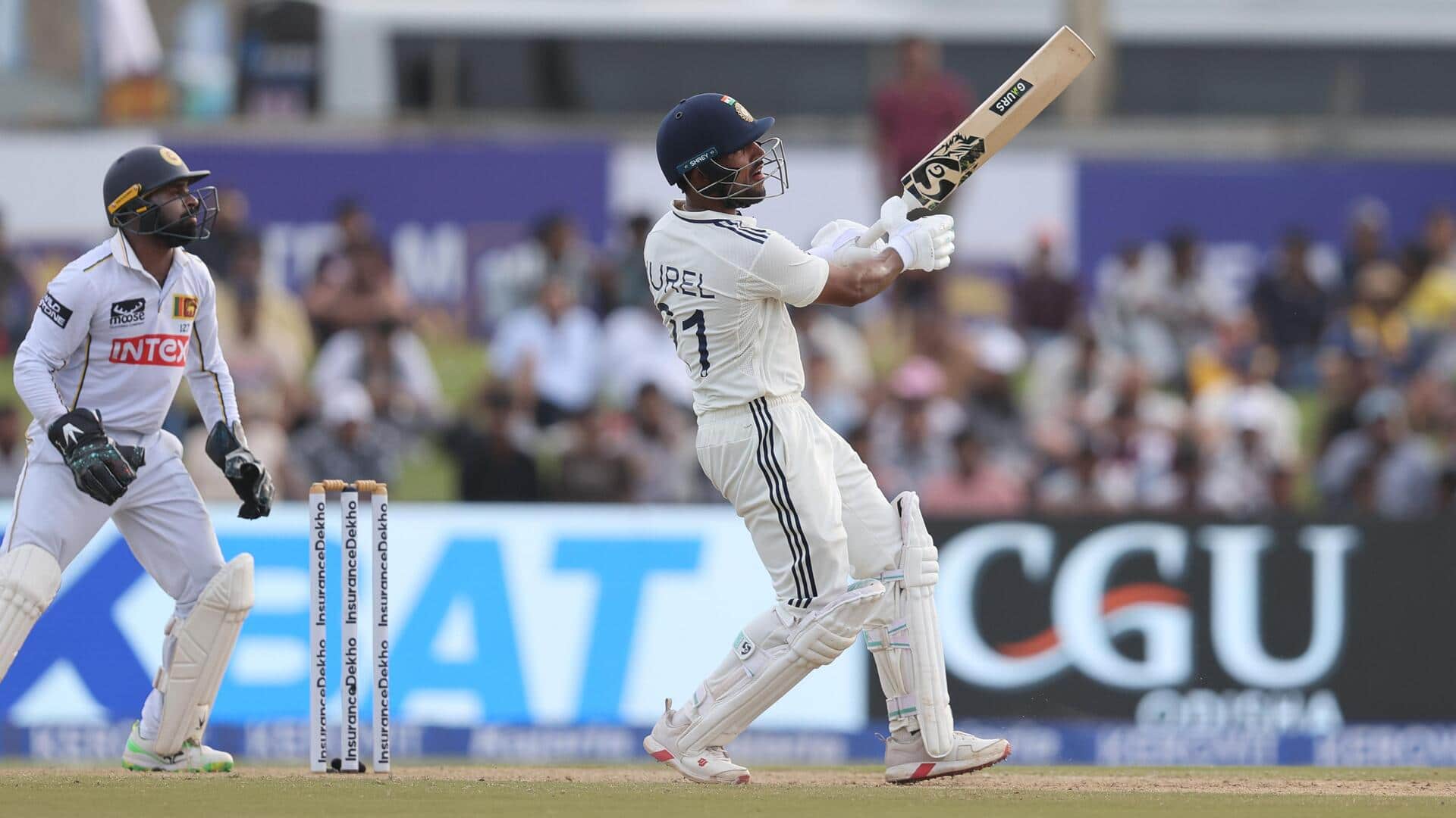 Dhruv Jurel smashes his maiden Test half-century overseas: Stats