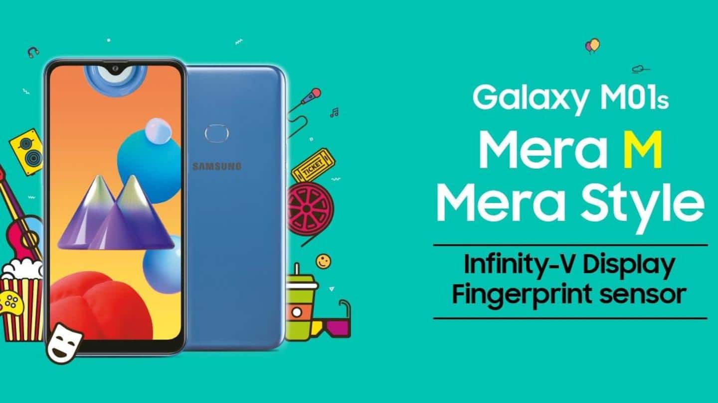 Samsung releases Android 11 update for Galaxy M01s in India