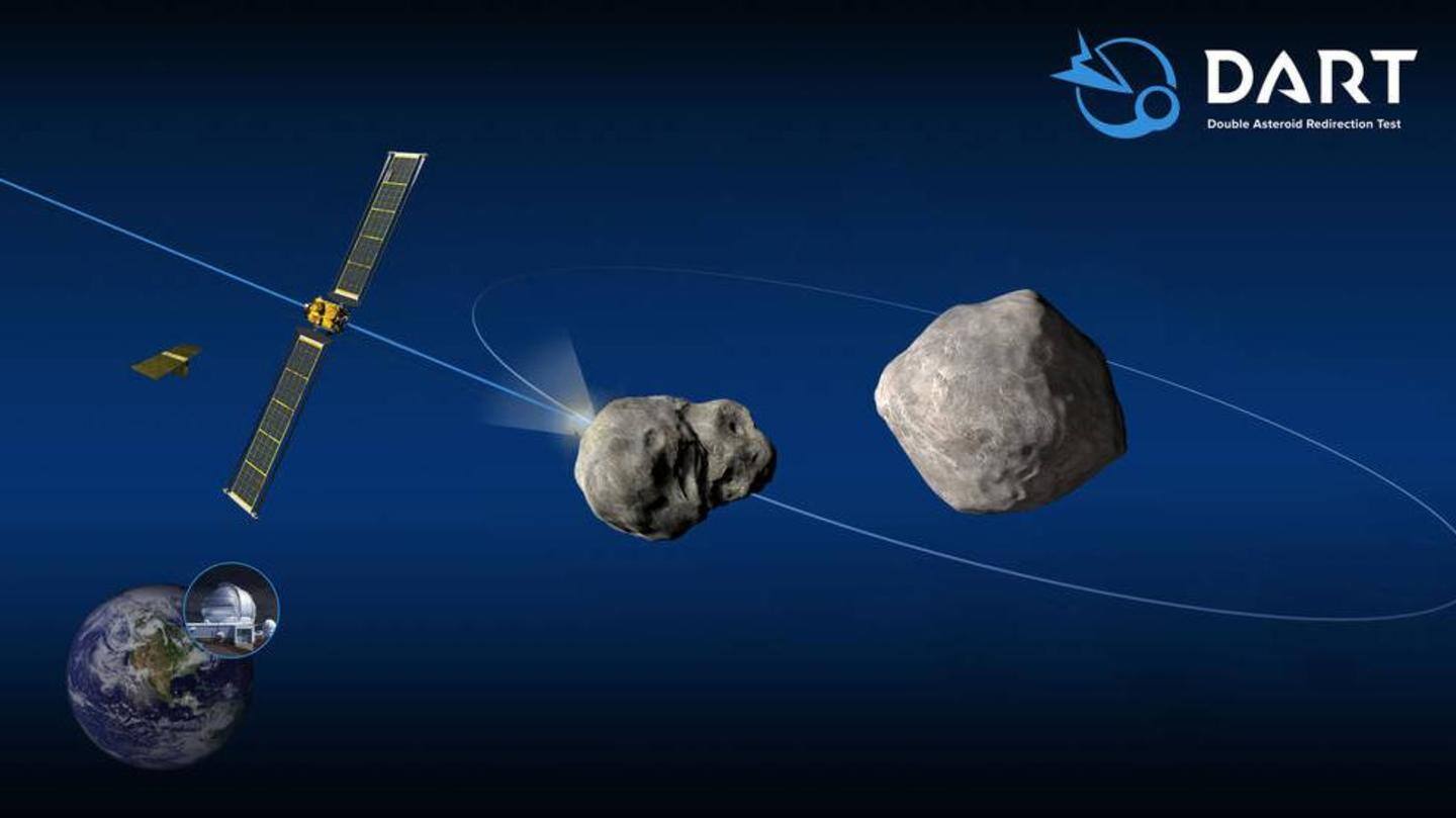 DART will hit the asteroid at 6.6 km/s DART will hit the asteroid at 6.6 km/s