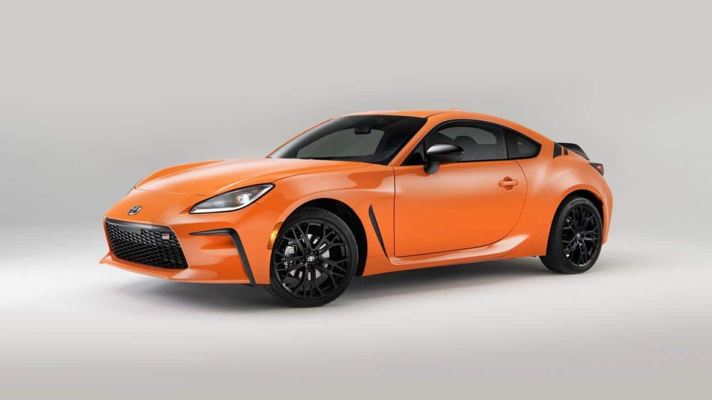 2023 Toyota GR86 Special Edition debuts in bright orange avatar
