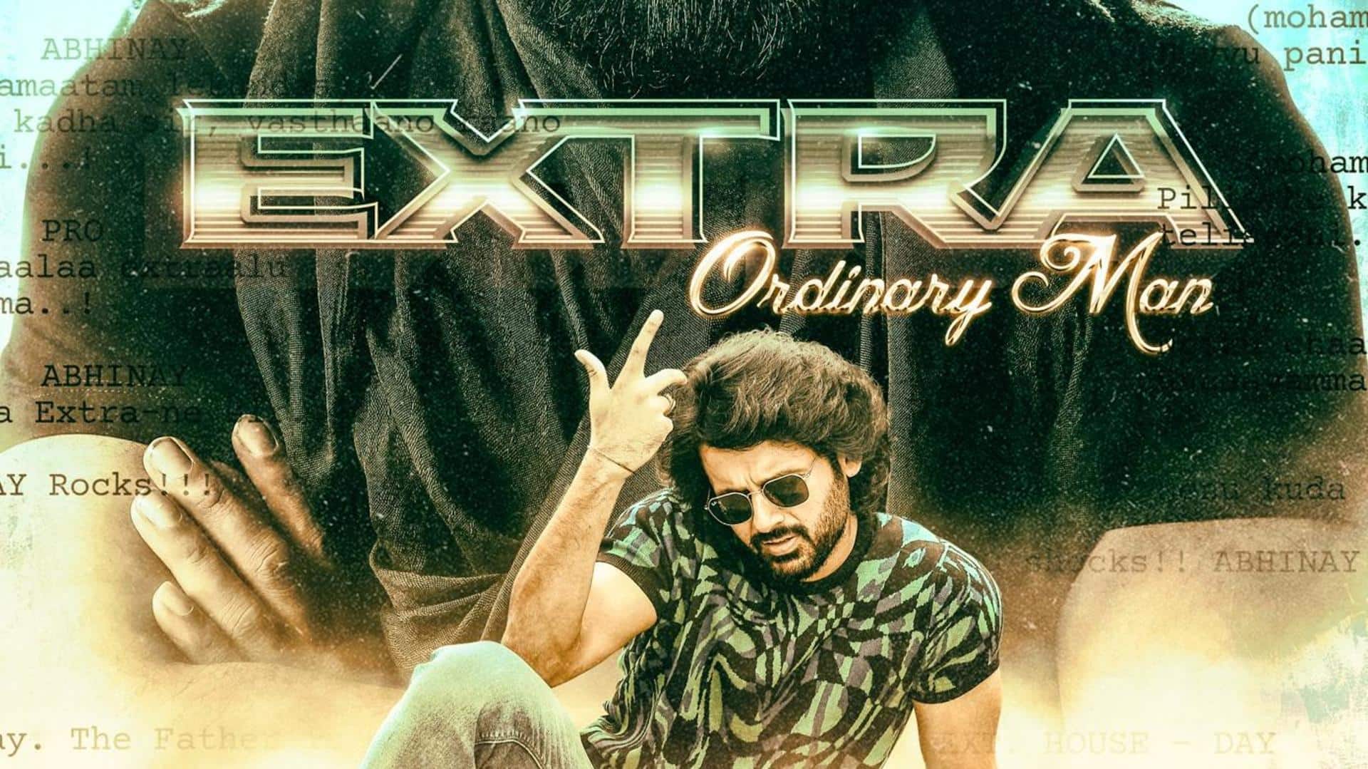 Nithiin's 'Extra' first look poster is out; release date inside