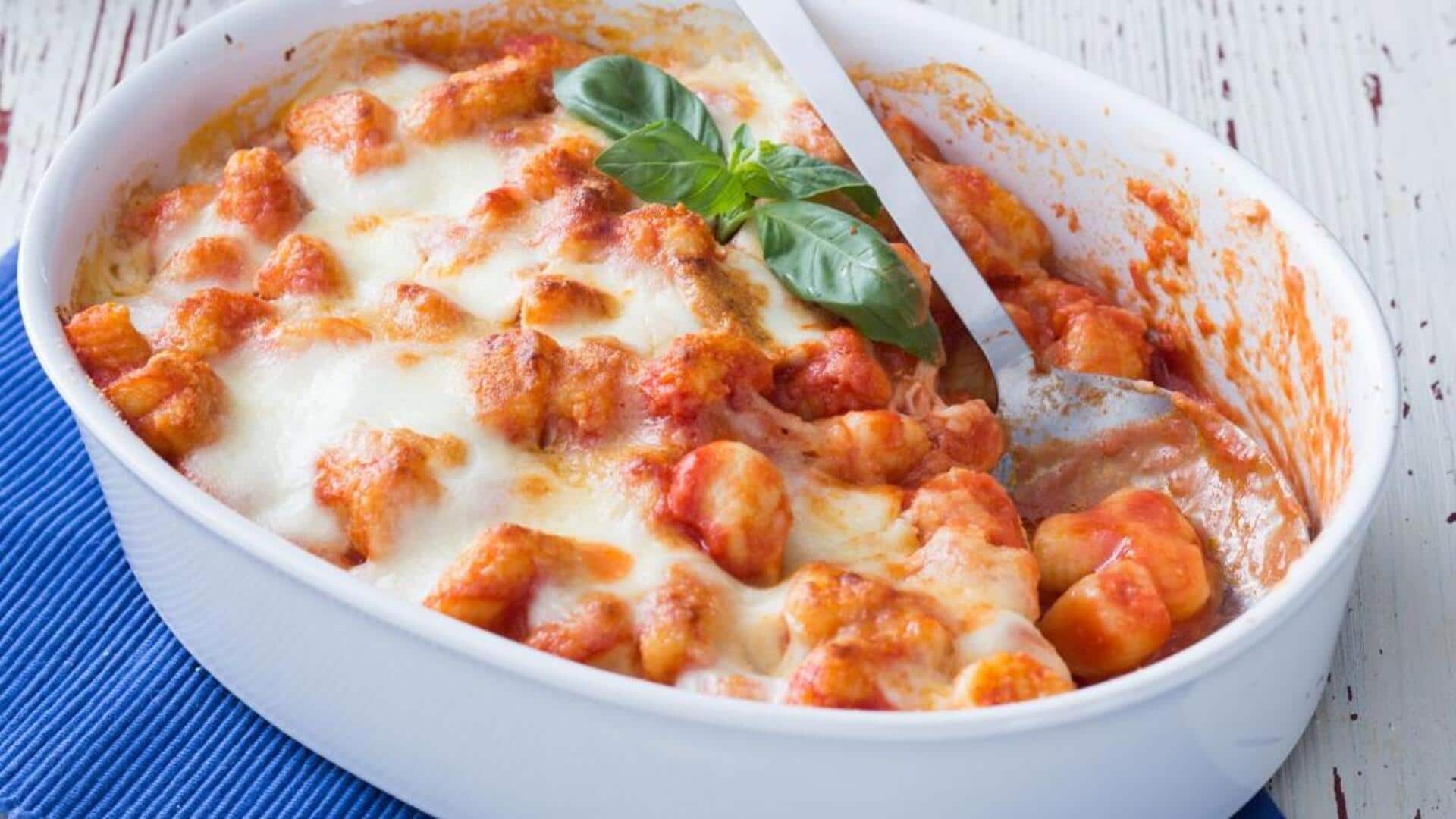 Impress your guests with this Italian gnocchi sorrentina recipe