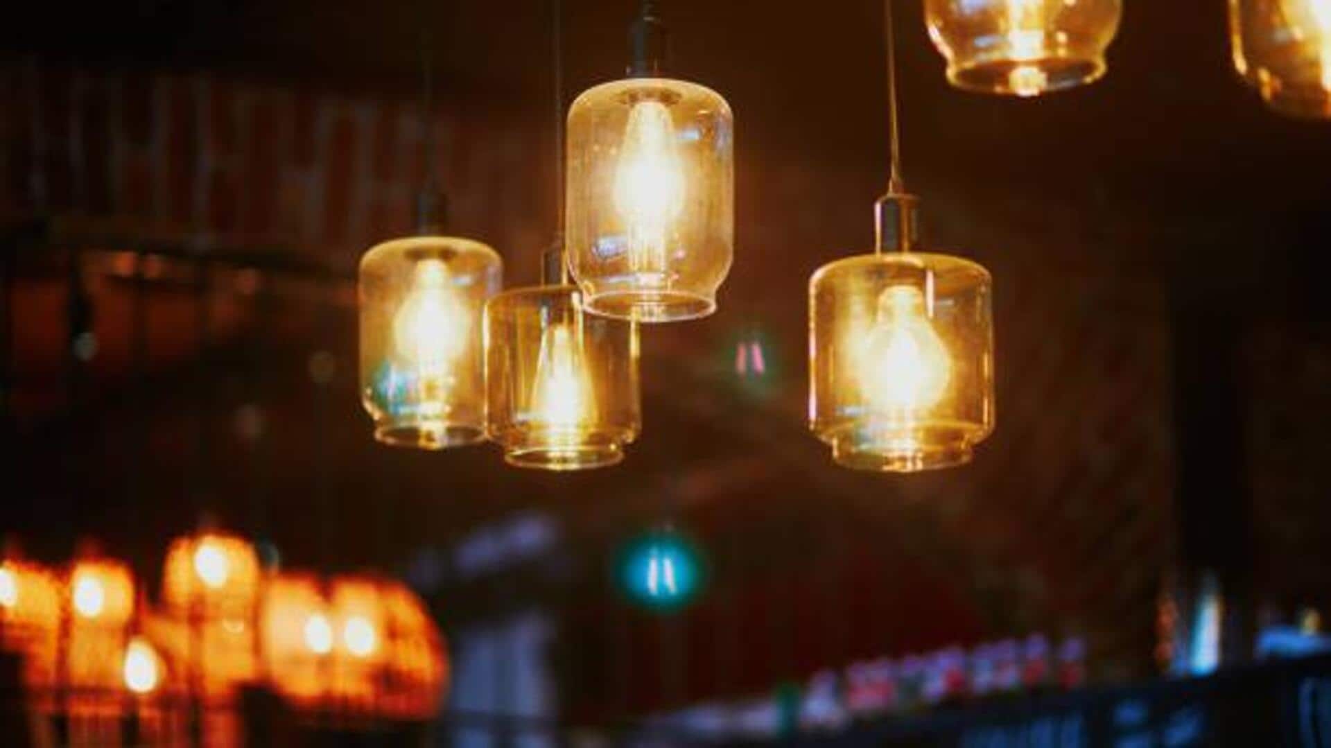Creative lighting ideas using upcycled materials 