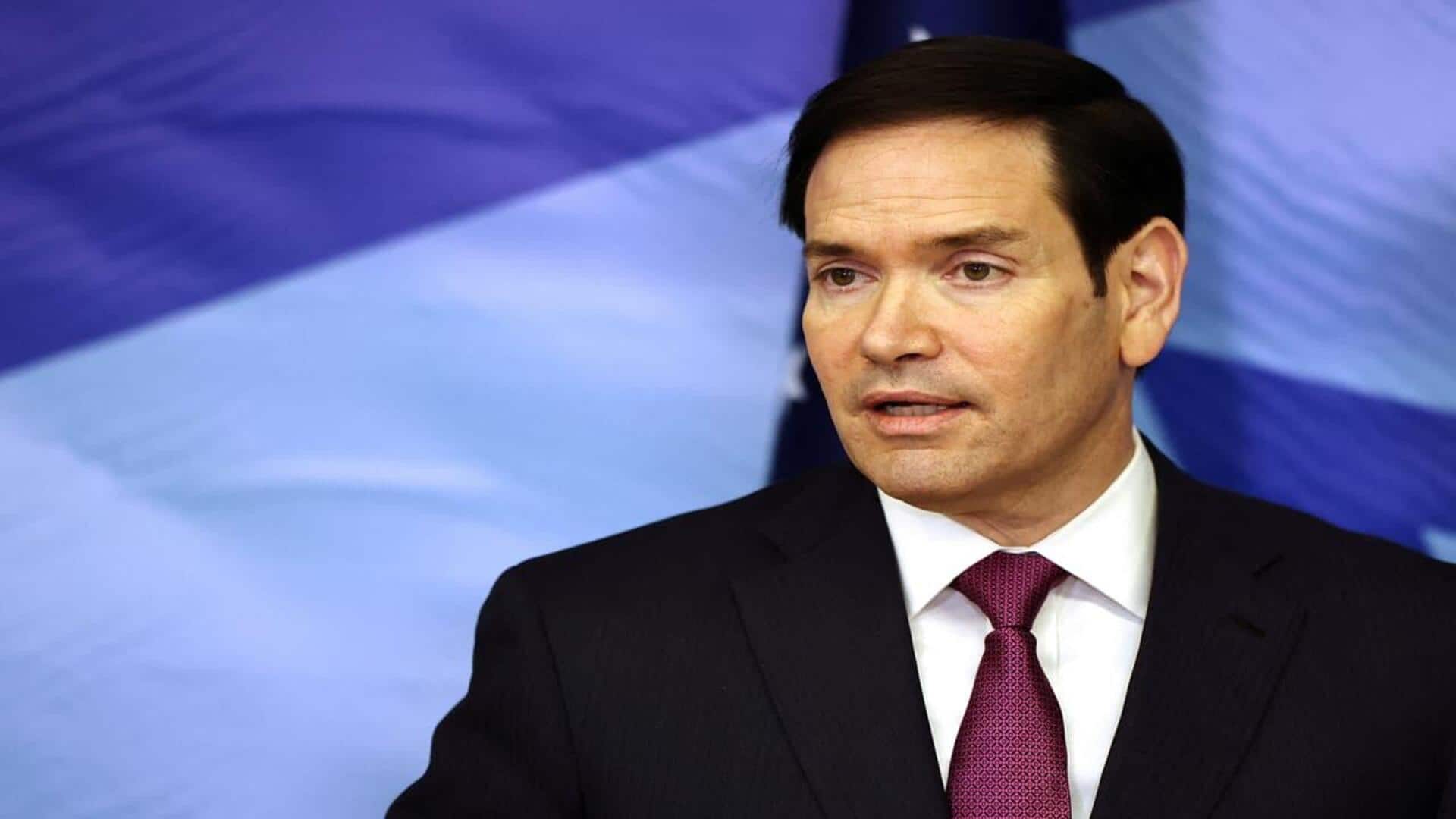 'Not at India's expense': Rubio on US relations with Pakistan