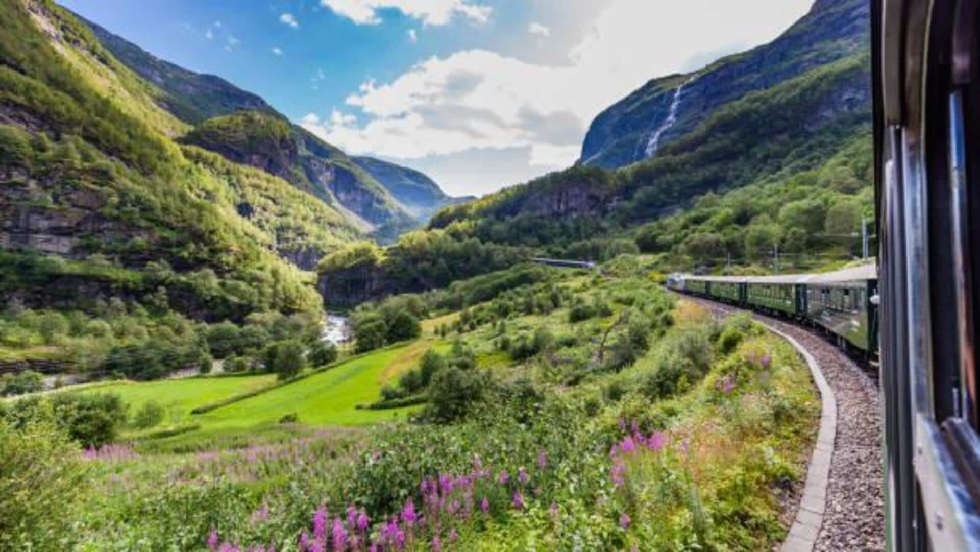 Explore Norway on this scenic train journey 
