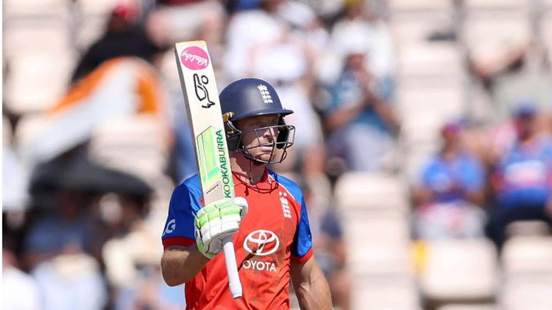 Jos Buttler becomes second England player with 200 ODI caps