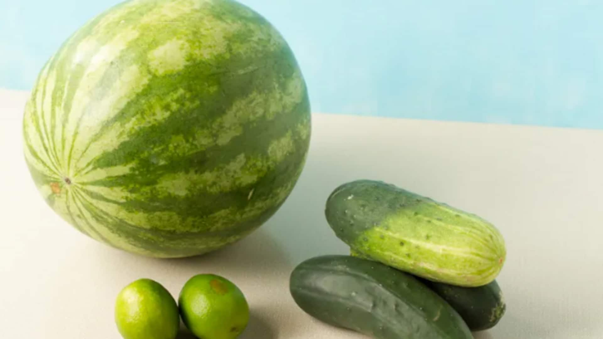 Watermelon vs. cucumber: Nutrition, health benefits, and culinary uses