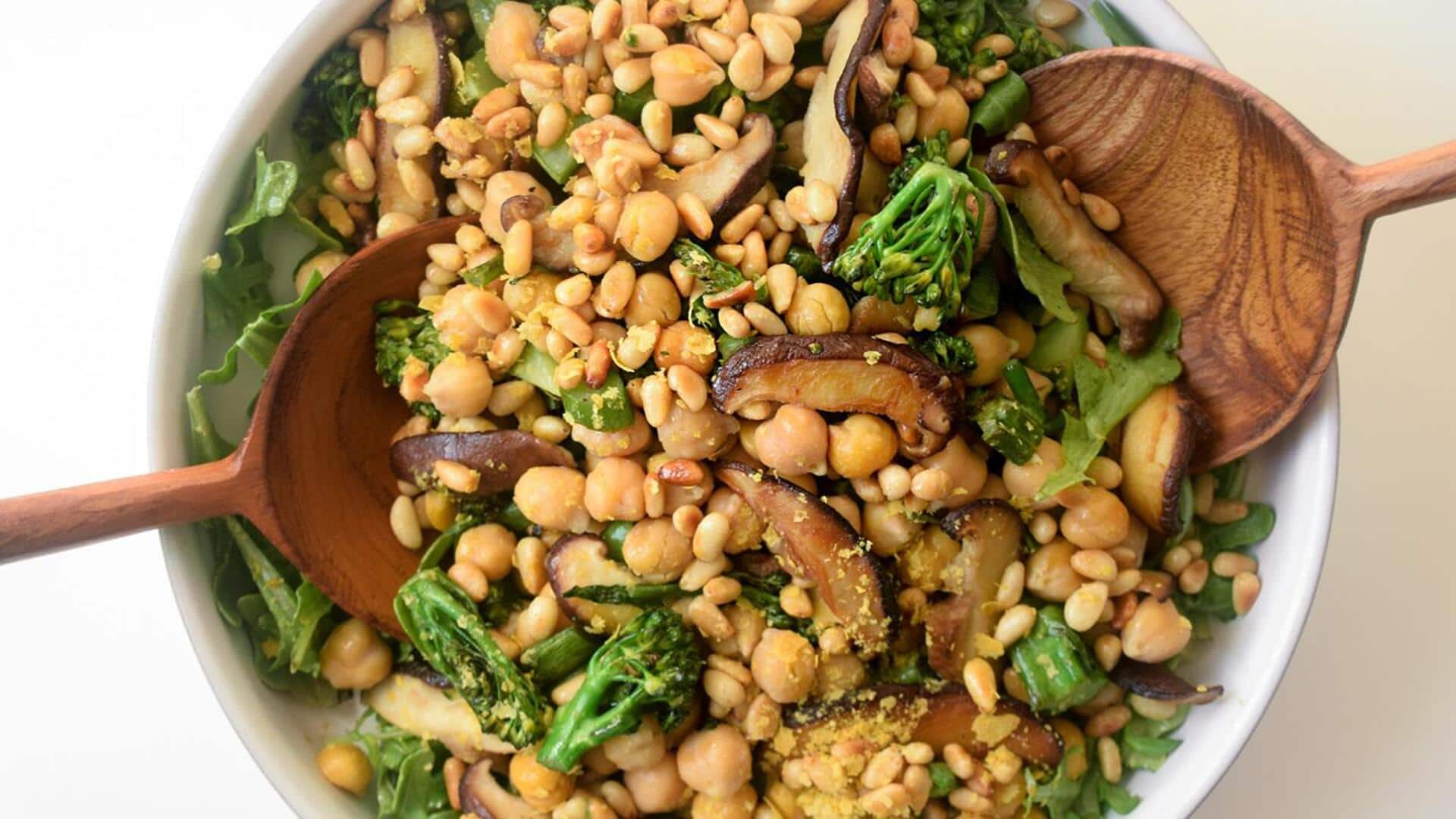 Chickpeas and mushrooms: A healthy combo you must try
