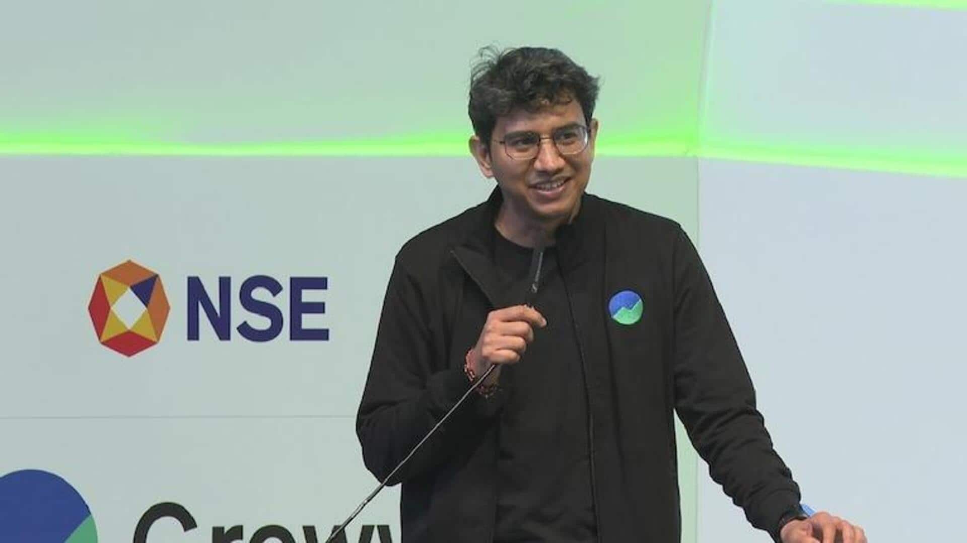 Groww founder Lalit Keshre, a farmer's son, becomes a billionaire