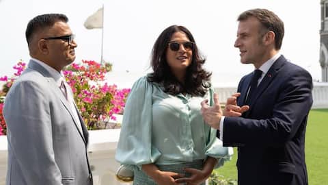 Richa Chadha has 'lively discussion' about cinema with Macron
