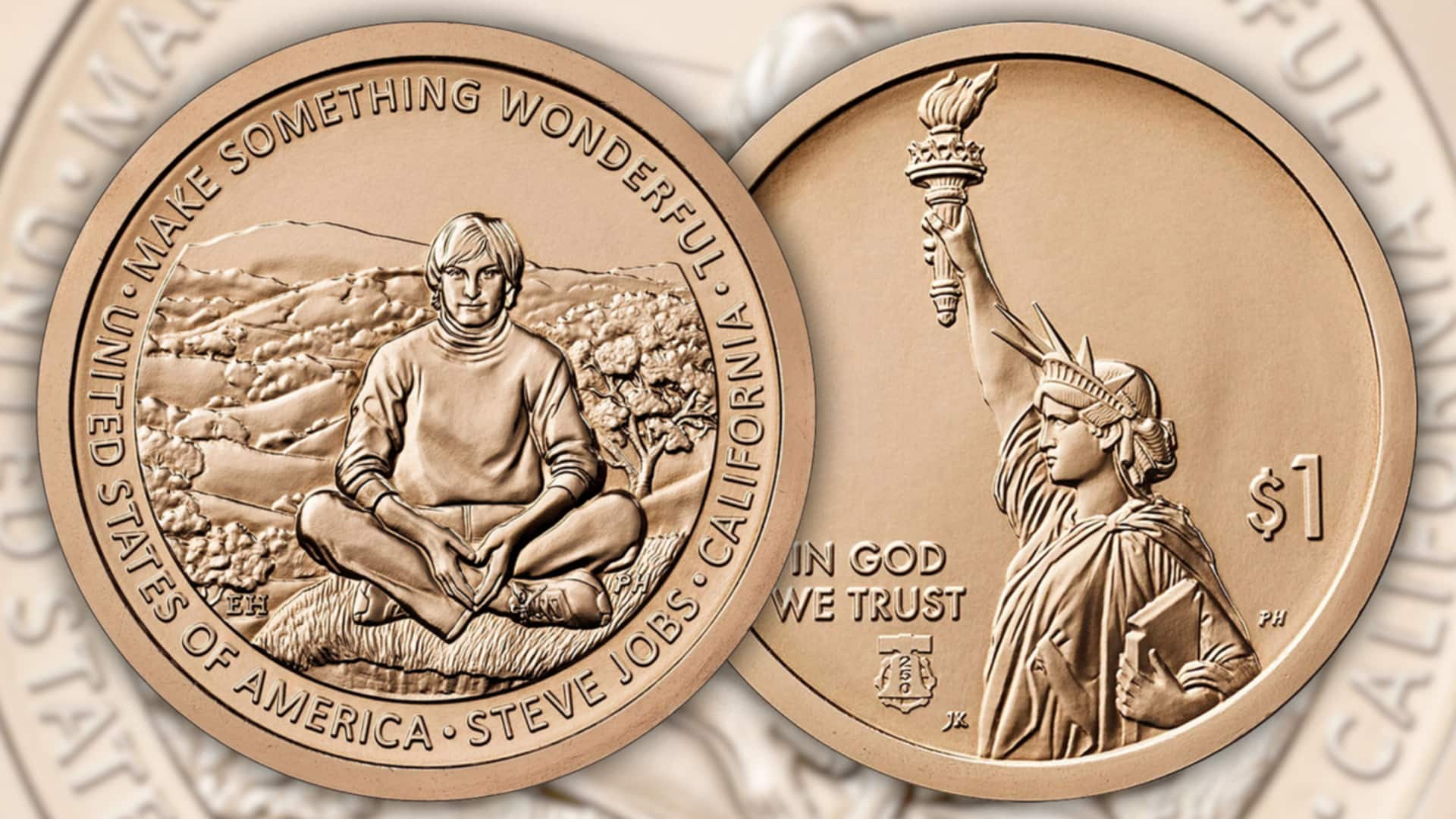 New $1 coin honors Steve Jobs and Apple's innovation era