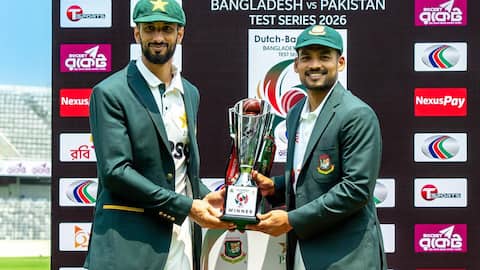 Najmul Hossain Shanto races past 2,500 Test runs: Key stats  