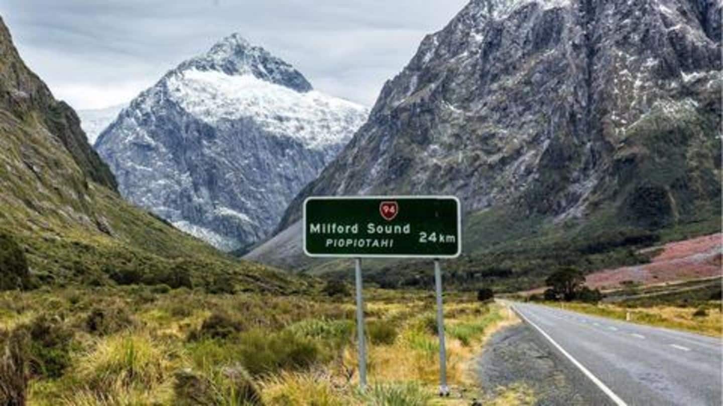 Milford Road, New Zealand Milford Road, New Zealand