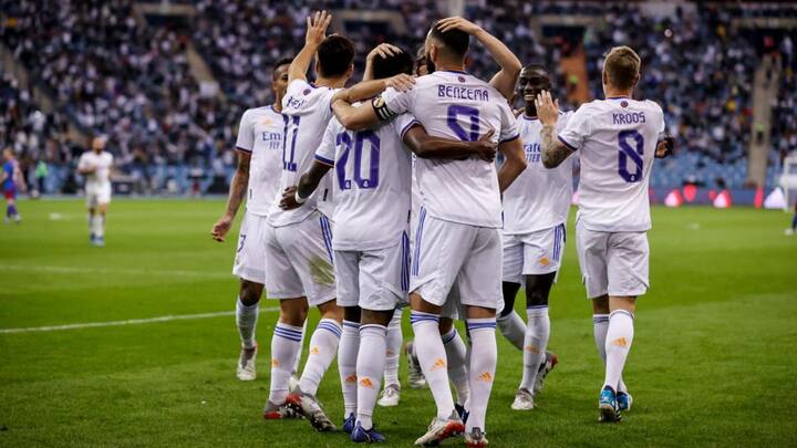 Spanish Super Cup: Real beat Barcelona 3-2 to reach final