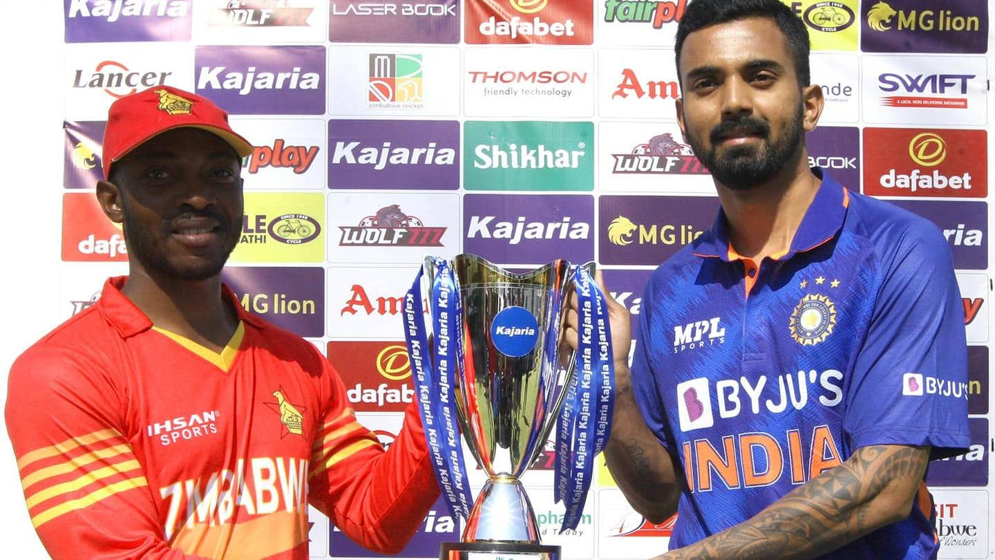 ZIM vs IND, 1st ODI: KL Rahul elects to field