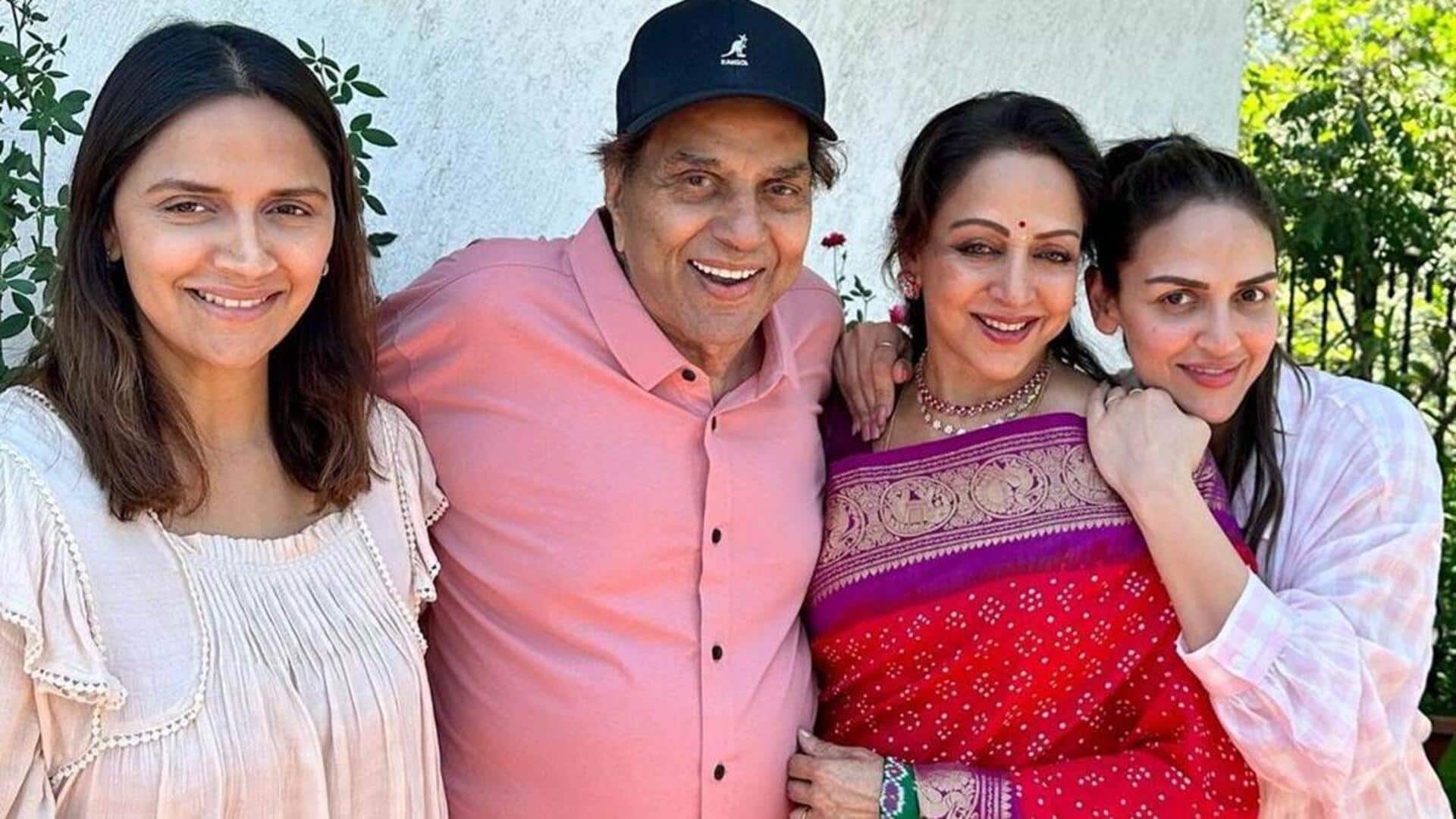 Dharmendra's blended family: First marriage, Hema Malini, and the kids
