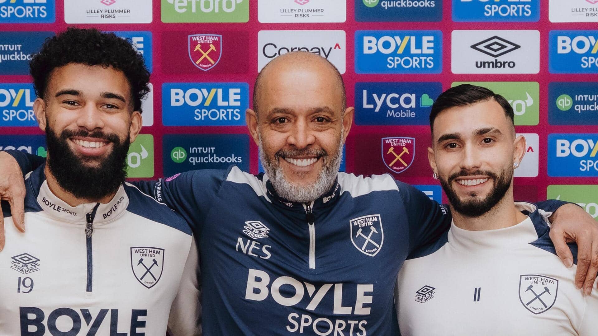 West Ham United to keep Nuno Espirito Santo as manager