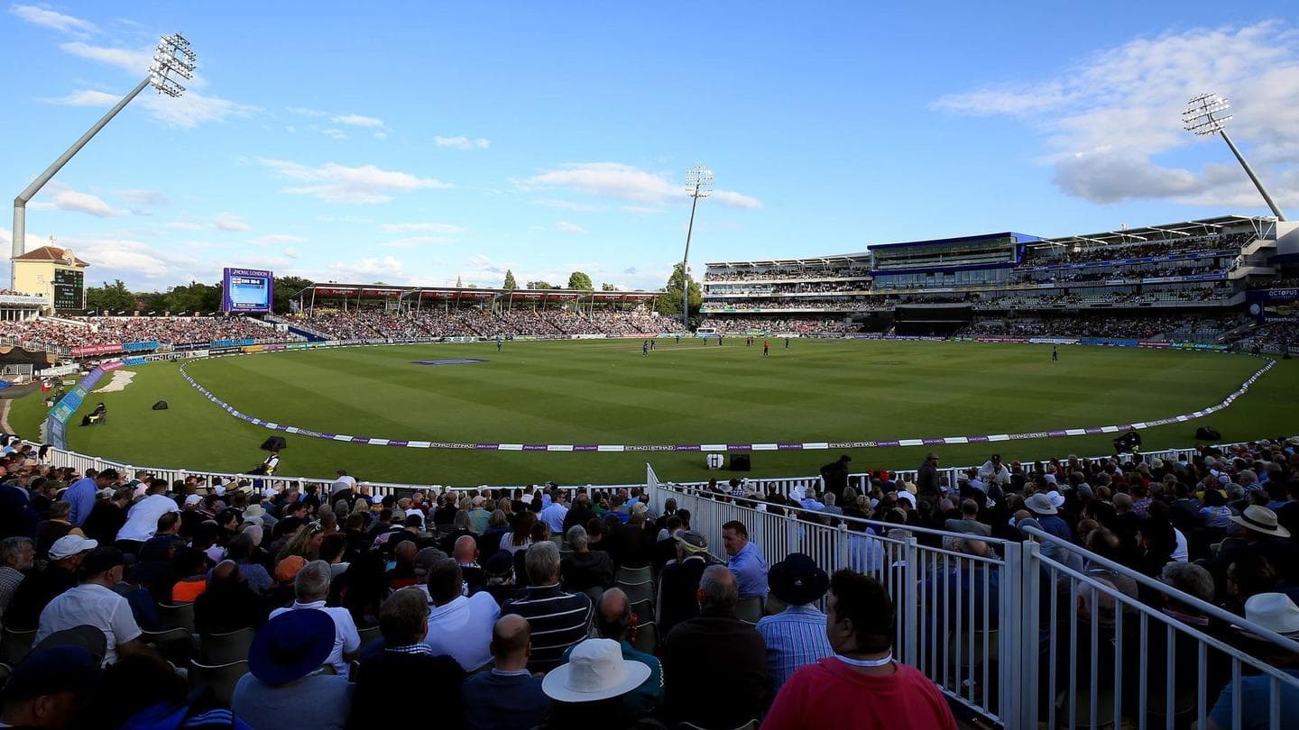 England vs Pakistan: 19,000 spectators allowed for Edgbaston ODI