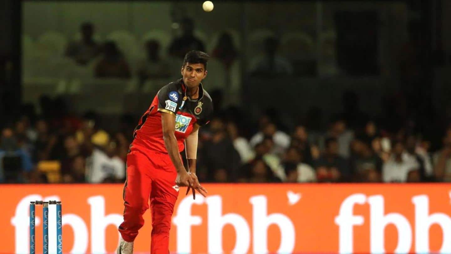 Sundar made his IPL debut in 2017 Sundar made his IPL debut in 2017