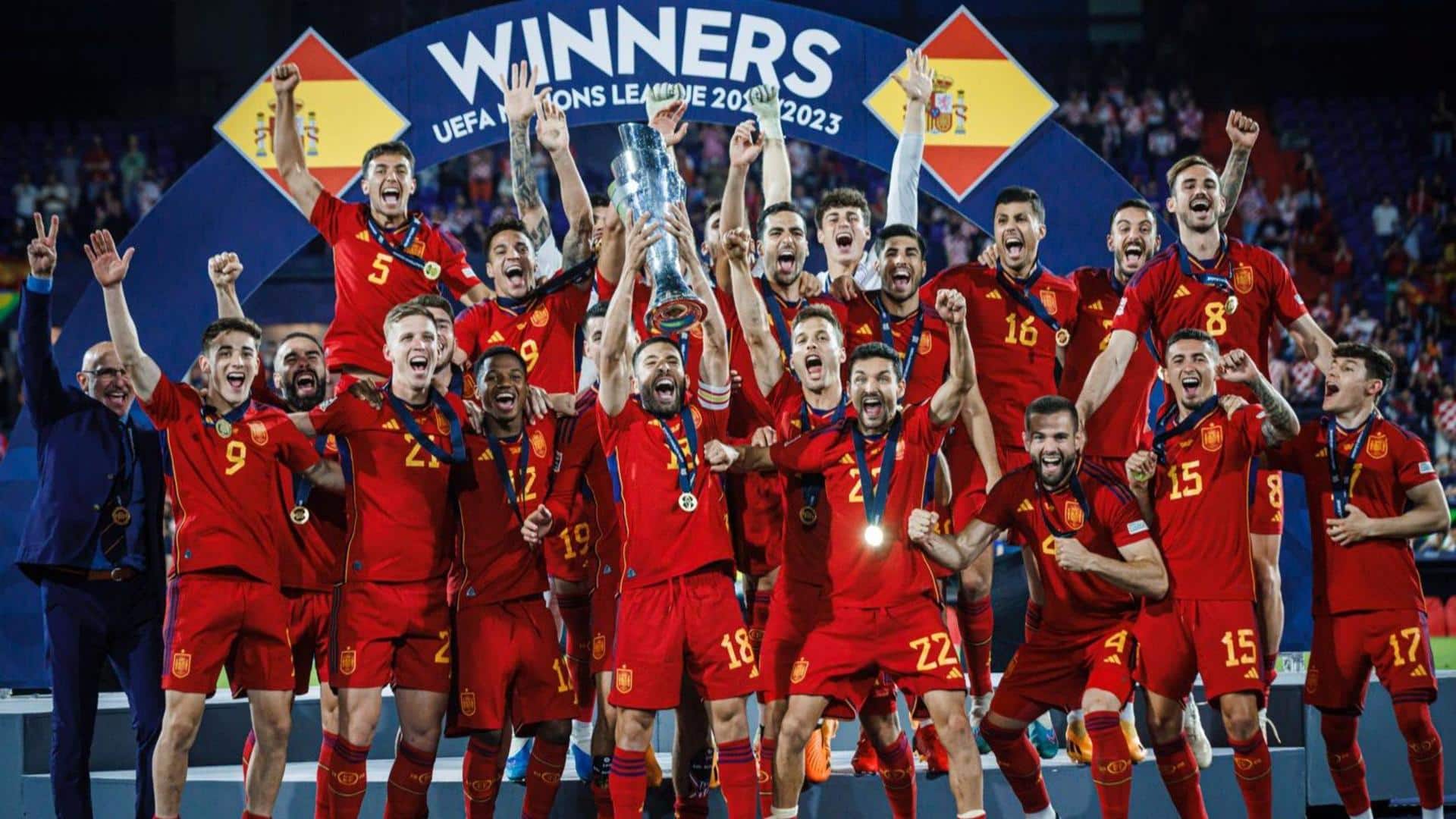 Nations League 2022-23: Champions Spain's campaign in numbers