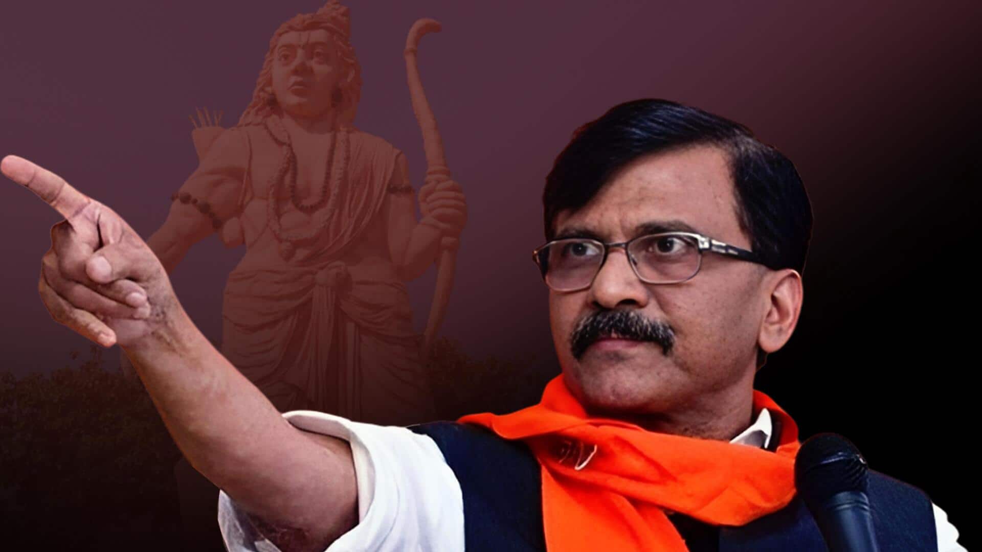 Ram Mandir inauguration: Sanjay Raut accuses BJP of 'kidnapping Ram'