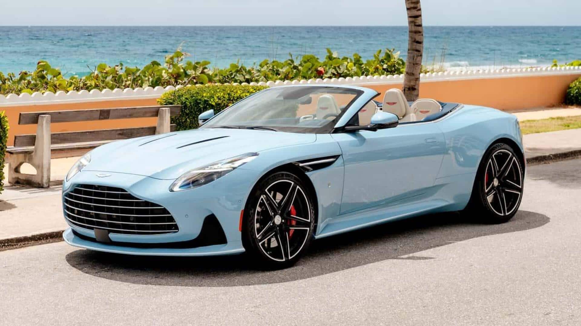 This one-off Aston Martin DB12 Volante was made for Florida This one-off Aston Martin DB12 Volante was made for Florida