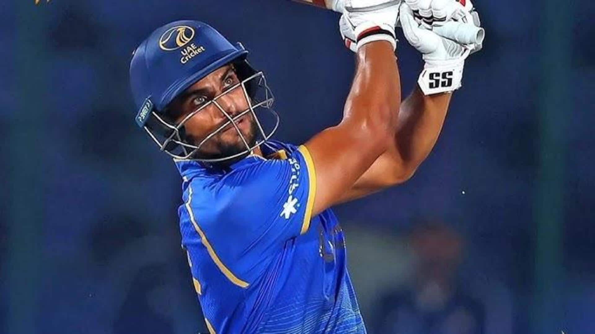 T20 World Cup: UAE's Sohaib Khan records second successive half-century