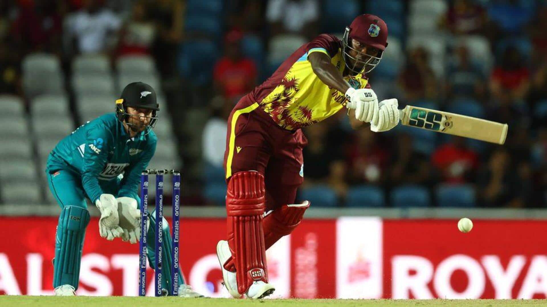 Sherfane Rutherford records his ninth 50-plus score in ODIs: Stats 