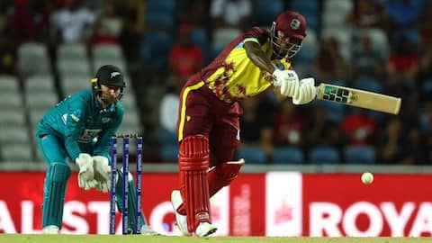 Sherfane Rutherford records his ninth 50-plus score in ODIs: Stats 