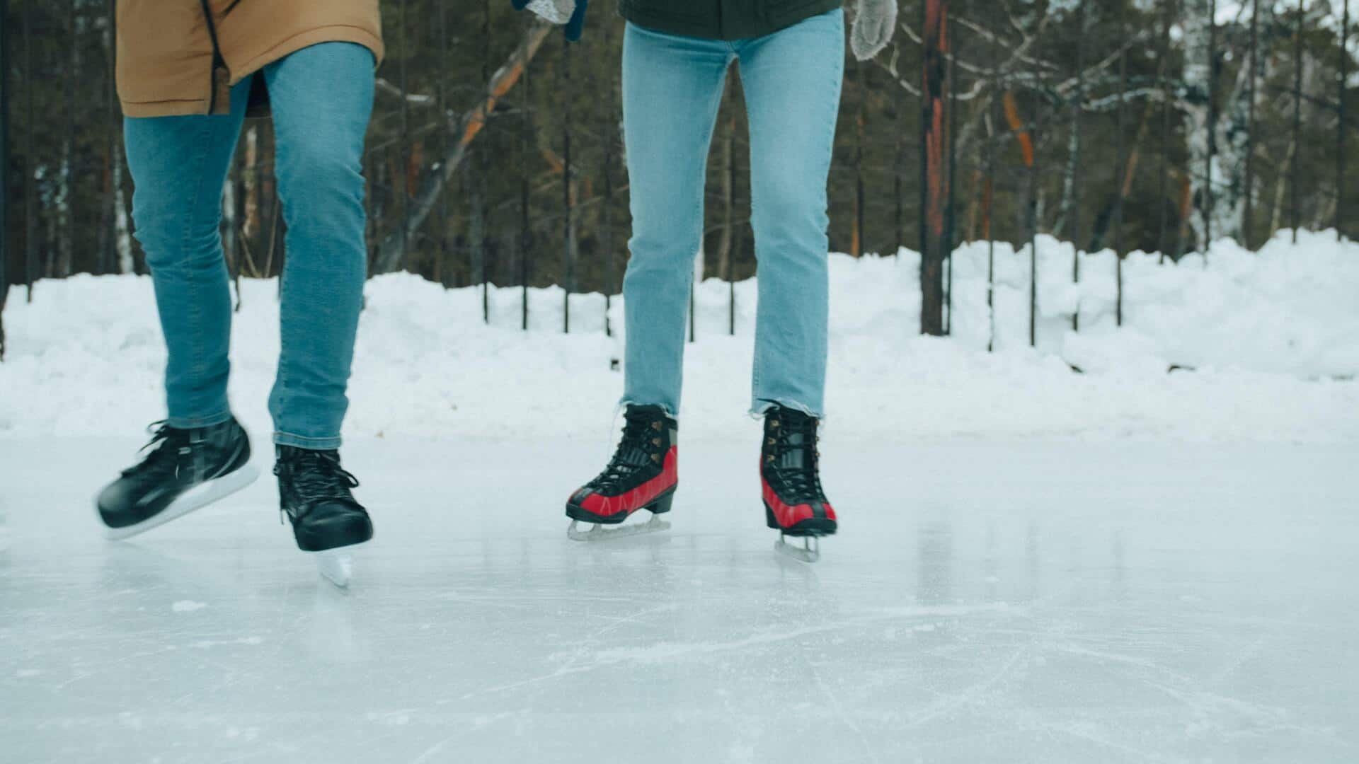 Get better at ice skating with these simple tips